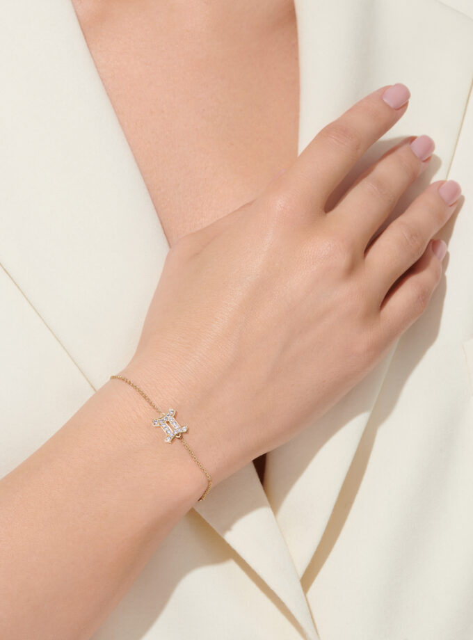 Браслет зодиак близнецы