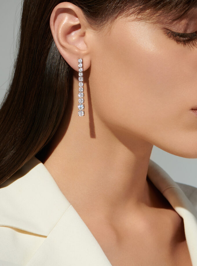 Серьги дорожки