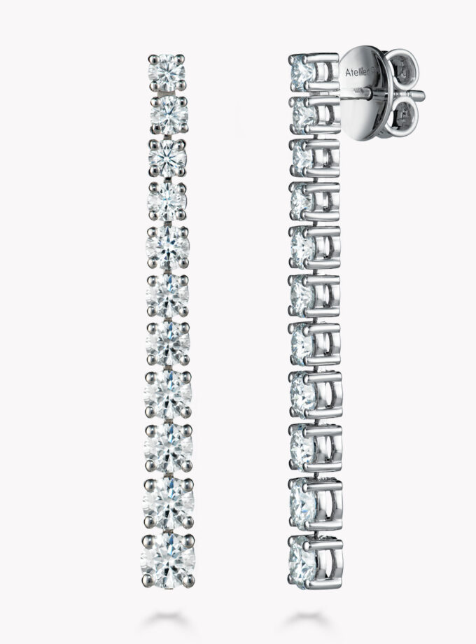 Серьги дорожки