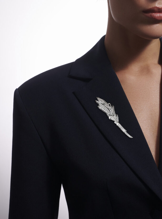 Брошь колос